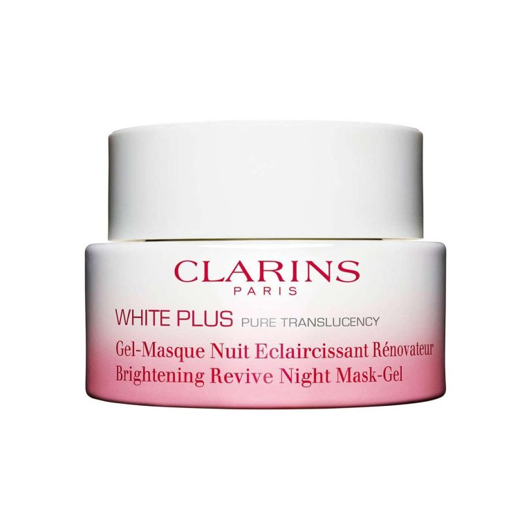 Clarins White Plus Pure Translucency - Brightening Revive Night Mask-Gel