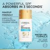 L'Oréal Paris UV Defender, Aquafusion Daily Water Gel Sunscreen, SPF50+ PA++++, Defends from all UV aging signs, Absorbs in 3 Seconds, 50ml