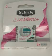 Schick Silk Effects+ Plus Refill Cartridges 3 Count