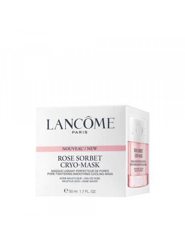 lancome-confort-rose-sorbet-facial-mask-50-ml.jpg Lancôme Rose Sorbet Cryo-Mask - Pore Tightening Smoothing Cooling Face Mask with Salicylic Acid & Rose Water