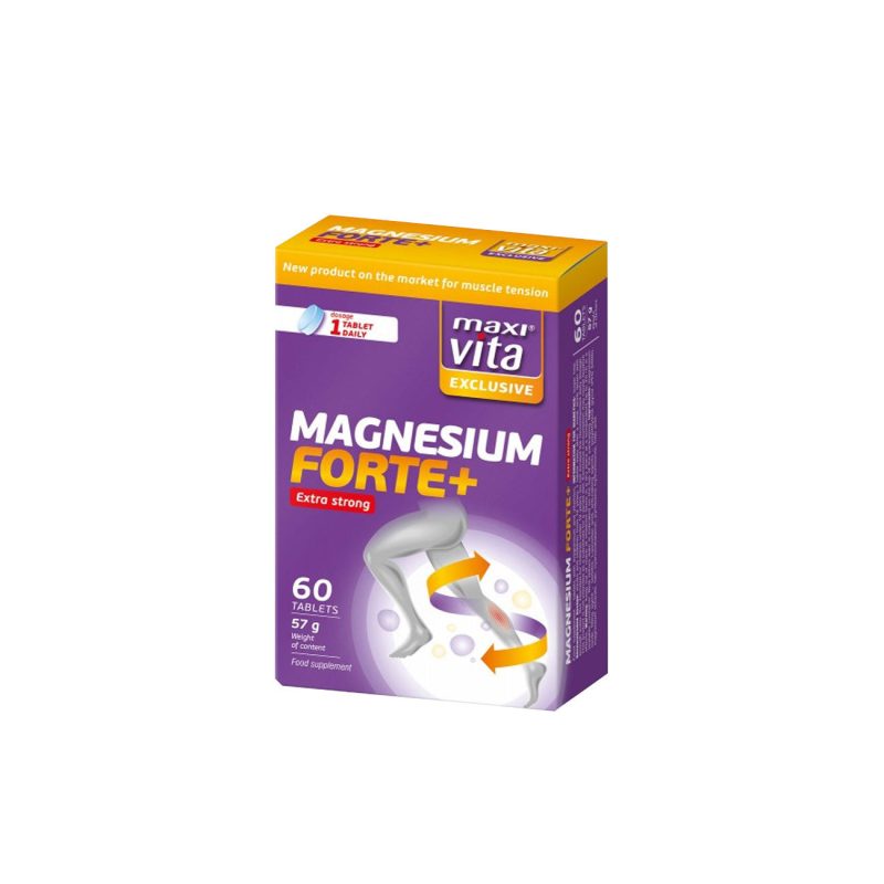 magnesiumforte.jpg Maxi Vita Magnesium Forte + Extra Strong