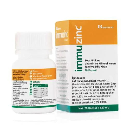 berko Immuzinc 20 Capsule