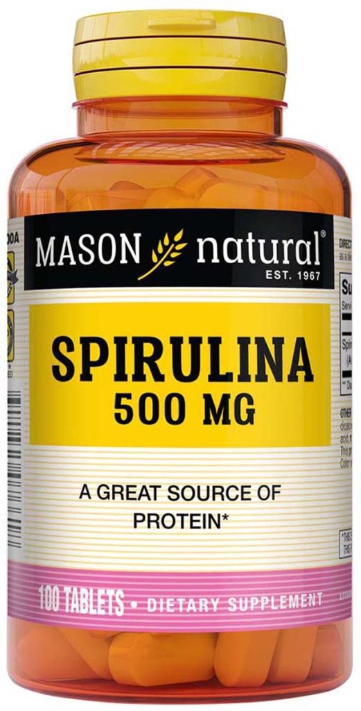 Mason Natural Spirulina 500 mg