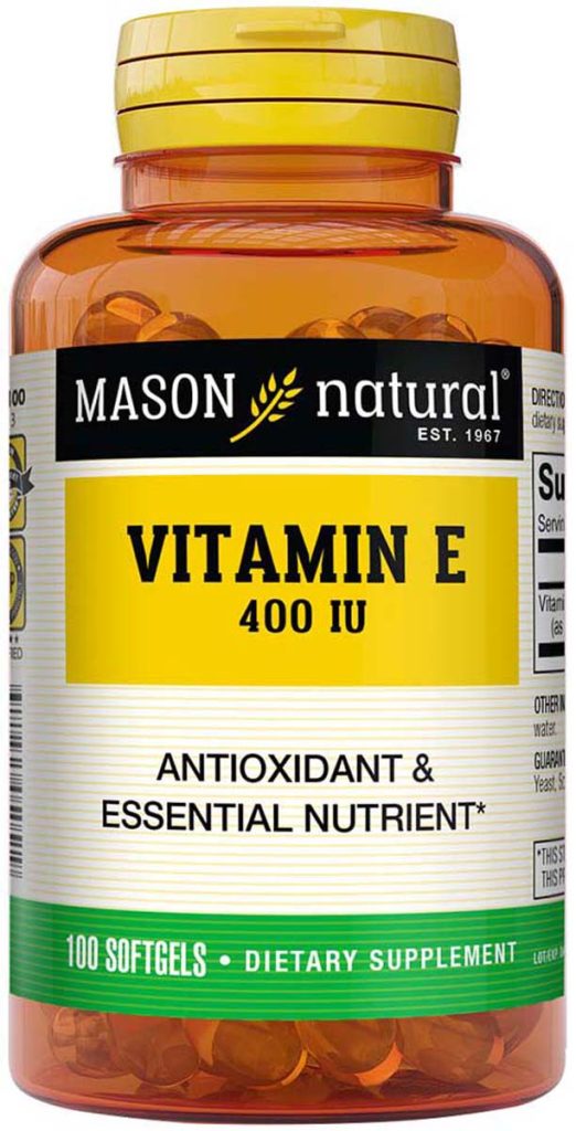 Mason Natural Vitamin E 180 mg 400 IU