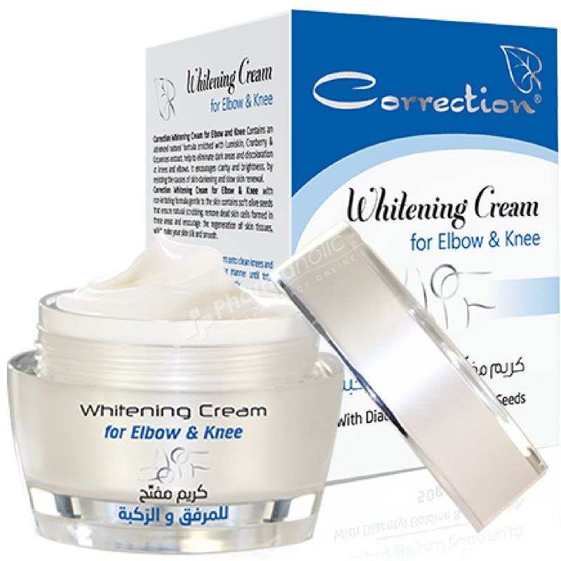 Correction Elbow & Knee White Cream