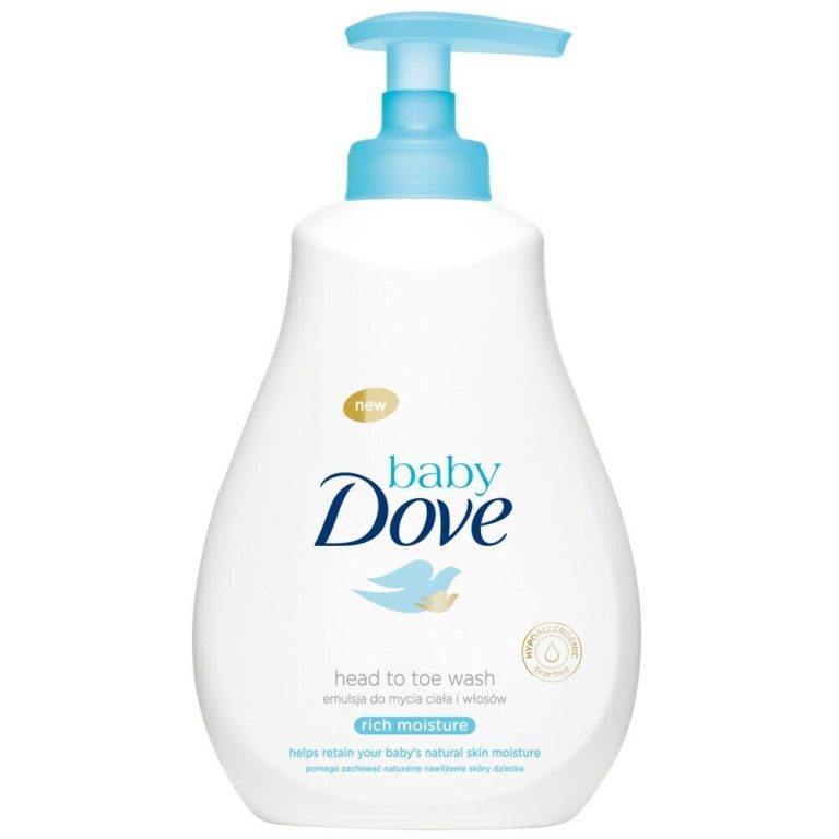 Dove Hypoallergenic Rich Moisture Head to Toe Wash 200 ml