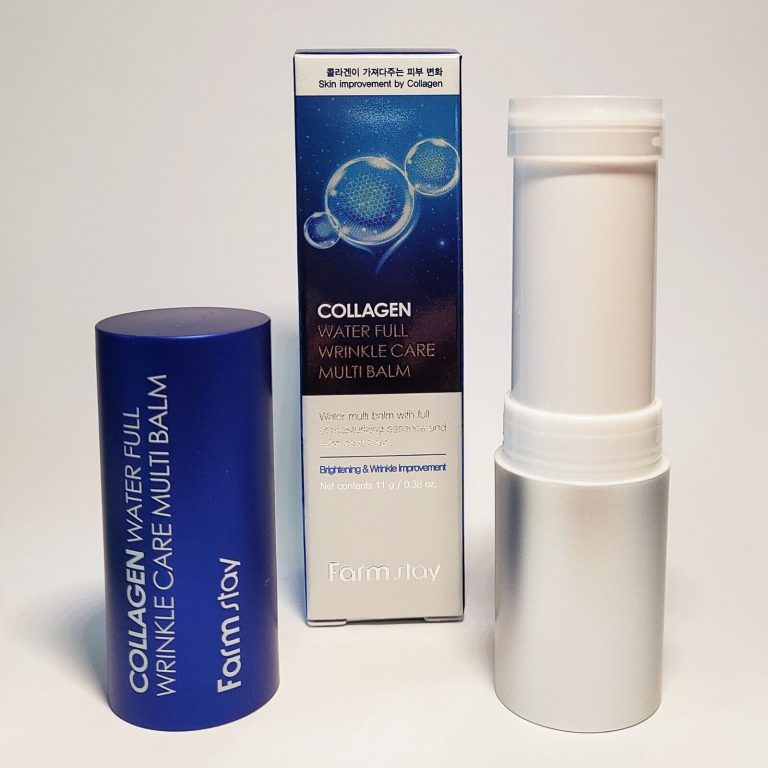 Farmstay Collagen Water Full Wrinkle Care Multi Balm 11g Moisturizing K-Beauty